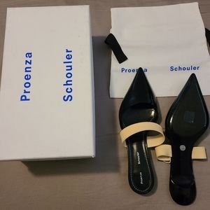 Proenza Schouler  mules.Made in Italy.